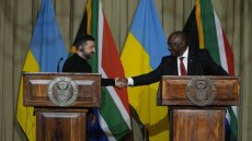 Afrique du Sud: une visite historique du président ukrainien écourtée par la guerre