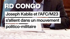 RD Congo : Joseph Kabila et l'AFC/M23 s'allient dans un mouvement politico-militaire