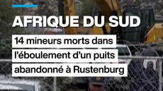 Afrique du Sud : 14 morts après un éboulement dans une mine près de Rustenburg