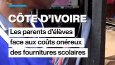 Côte d'Ivoire : les parents d'élèves face aux coûts onéreux des fournitures scolaires