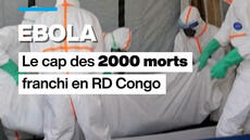 Ebola en RDC : le cap des 2000 morts franchi