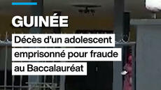 Guinée : décès d'un adolescent emprisonné pour fraude au Baccalauréat