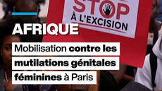 Mobilisation contre les mutilations génitales féminines à Paris