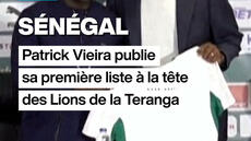 Sénégal : Patrick Vieira dévoile sa première liste à la tête des Lions de la Teranga