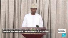 Mutinerie au Niger : les autorités accusent à nouveau la France et ses valets africains
