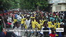 La flamme olympique des JOJ révélée aux Dakarois