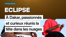 Eclipse : à Dakar, passionnés et curieux réunis la tête dans les nuages