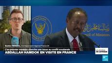 Soudan : l'ancien Premier ministre Abdallah Hamdok en visite en France