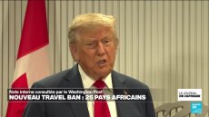Interdiction de voyager aux Etats-Unis : 25 pays africains concernés