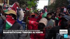 Une dizaine de morts et des centaines de blessés lors de manifestations au Kenya