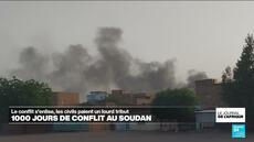 1000 jours de guerre au Soudan, le conflit s'enlise et les civils paient un lourd tribut