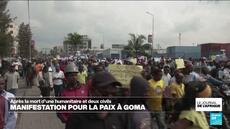 RD Congo : manifestation pour la paix à Goma