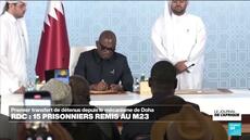 Les autorités congolaises remettent 15 prisonniers aux rebelles de l’AFC/M23