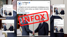 France-Algérie: une fausse citation de Jean-Noël Barrot circule au sujet du Sahel