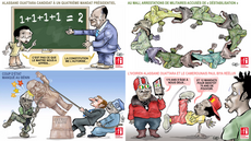 L’année africaine 2025 racontée par Glez en huit dessins