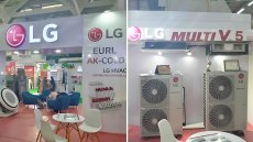 LG Electronics Algérie présente ses solutions de climatisation centralisée au BATIMATEC
