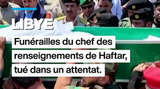 LIBYE : Funérailles du chef des renseignements de Haftar tué dans un attentat