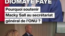 Bassirou Diomaye Faye : pourquoi soutenir Macky Sall au secrétariat général de l'ONU ?