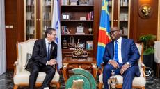 RDC: Félix Tshisekedi reçoit le président israélien Isaac Herzog à Kinshasa