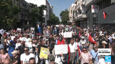 Plus de 3 000 personnes à Tunis contre la vie chère et pour les libertés publiques