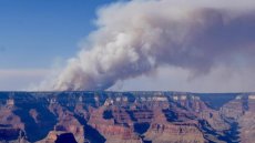 Un incendie ravage depuis un mois une partie du Grand Canyon