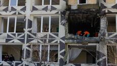 Ukraine : une clinique touchée par des frappes russes à Kiev