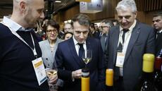 A Wine Paris, Macron promet de défendre le vin français à l'export