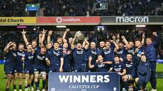 Six nations: l'Ecosse dompte l'Angleterre, déjà un genou à terre