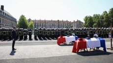 Hommage national aux pompiers décédés dans un incendie à Laon