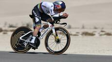Tour UAE: Evenepoel vainqueur du chrono et nouveau leader
