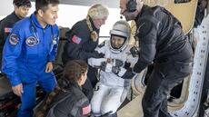 La Française Sophie Adenot et l'équipage de Crew-12 de retour sur Terre