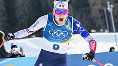 JO: le fondeur Desloges offre la première médaille à la France, en argent, Klaebo en or