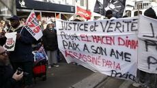 Un rassemblement pour réclamer justice après la mort d'El Hacen Diarra en garde à vue à Paris