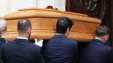 Derniers hommages à Rome au célèbre couturier Valentino