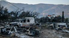 Incendies en Grèce: autorités et habitants évaluent l'ampleur des dégâts près d'Athènes