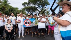 A Papeete, des milliers de manifestants marchent contre la méthamphétamine, un fléau en Polynésie