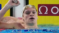 Euro de natation: Léon Marchand sacré champion d'Europe du 400 m nage libre