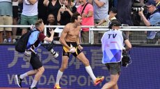 Athlétisme: le perchiste Armand Duplantis porte son record du monde à 6,28 m