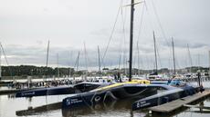 Voile: le Gitana 18, bateau de demain, mis à l'eau à Lorient