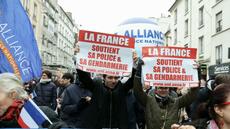 En soutien à la police, le syndicat Alliance met des milliers de personnes dans la rue