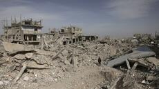 A Gaza, des Palestiniens sous les bombes du côté israélien de la ligne jaune