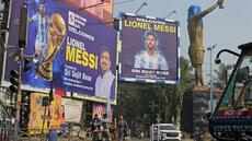 Inde: une statue de 21 mètres à la gloire de Messi