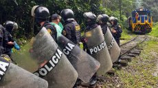 Le train vers le Machu Picchu suspendu en raison d'une manifestation