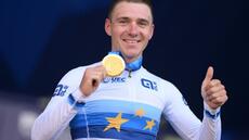 Cyclisme : Evenepoel champion d'Europe à la photo-finish