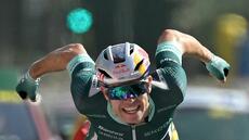 Tour d'Espagne: Van Aert fait le chaud