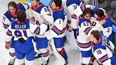 Vainqueurs des Canadiens, les hockeyeurs américains referment les JO