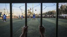 Le football de retour dans les Territoires palestiniens, malgré le deuil