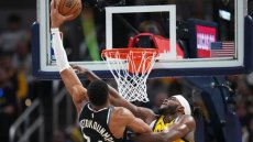 NBA: Antetokounmpo bat les Pacers à la sirène