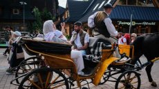 Les touristes du Golfe à l'assaut d'une ville de montagne polonaise