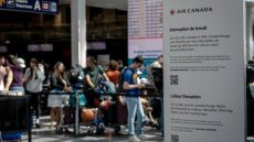 Les avions d'Air Canada cloués au sol par une grève des hôtesses et stewards